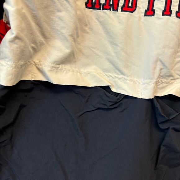 Abercrombie & Fitch Pullover Windbreaker Jacket Anorak Logo Preppy Track Medium - Picture 5 of 14